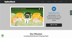Desktop Screenshot of optionstack.com